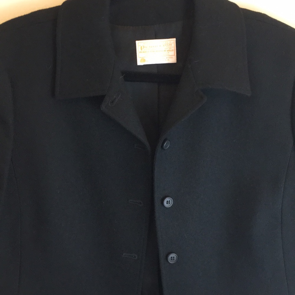 Pendleton Cropped Wool Blazer - image 7